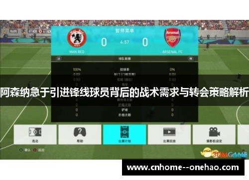 阿森纳急于引进锋线球员背后的战术需求与转会策略解析